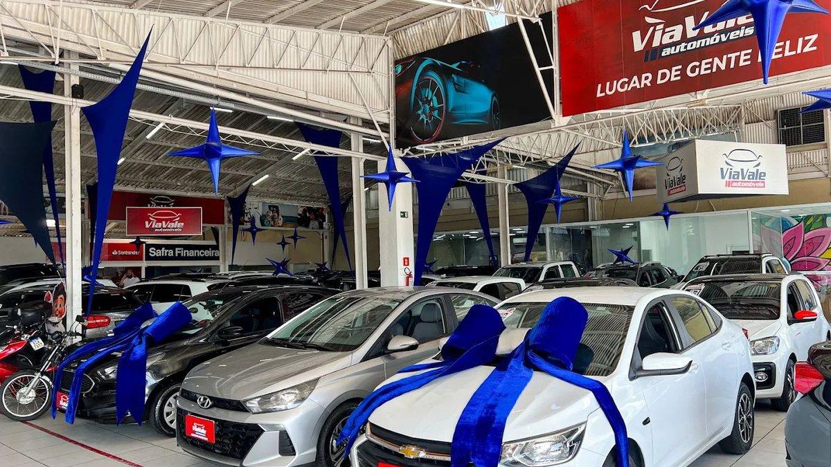 Fachada da loja Auto Shopping