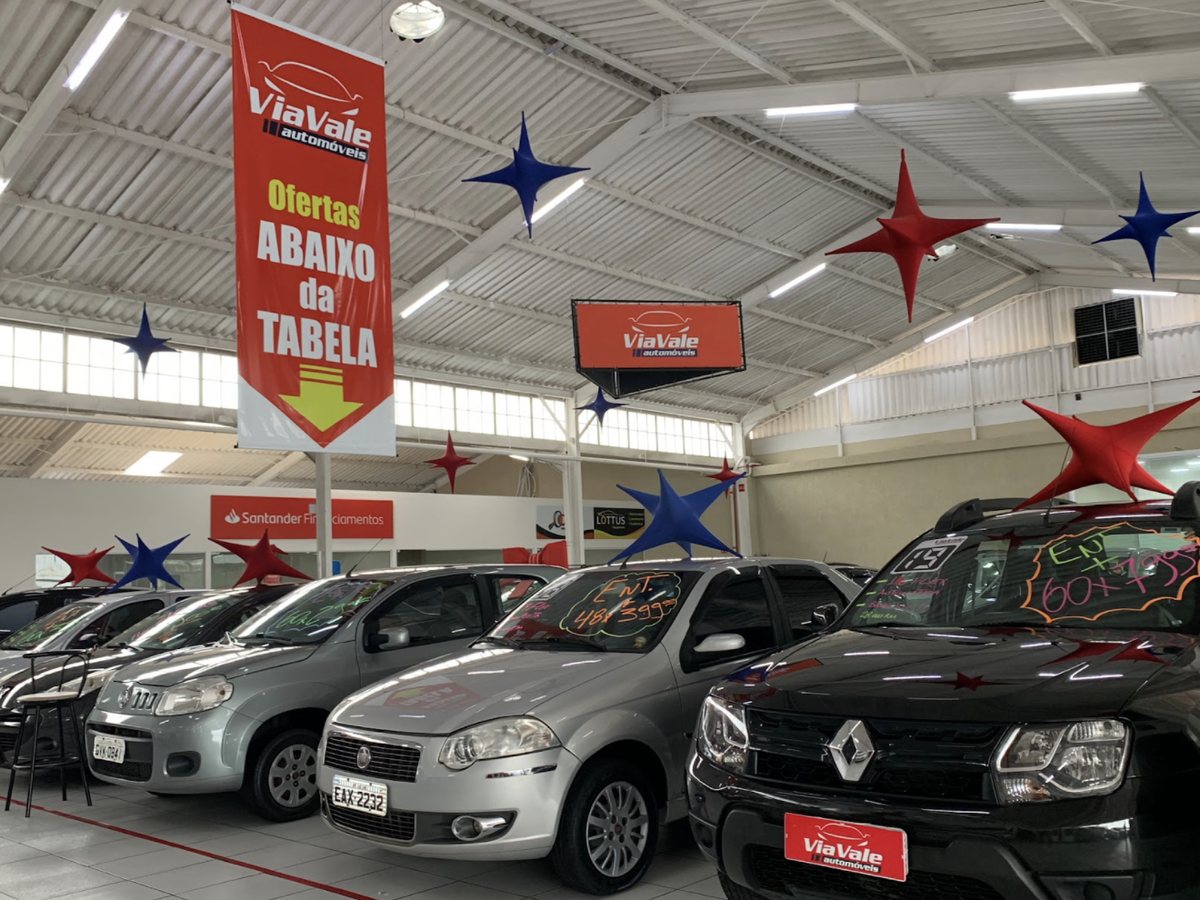 A loja da Via Vale no Auto Shopping de Jacareí
