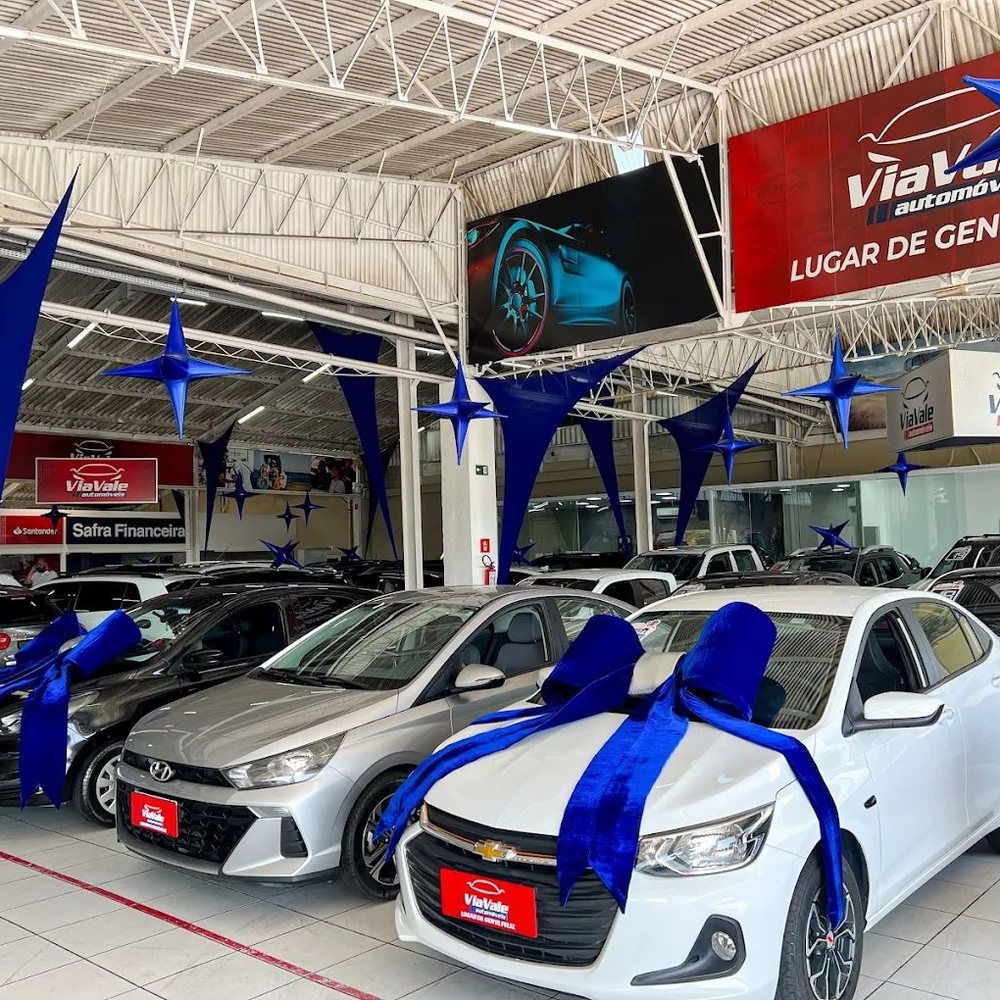 Salão da loja do Auto Shopping da Cidade